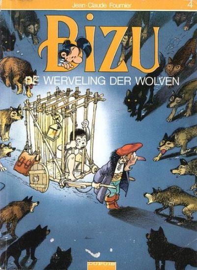 Afbeelding van Bizu #4 - Werveling der wolven - Tweedehands (DUPUIS, zachte kaft)