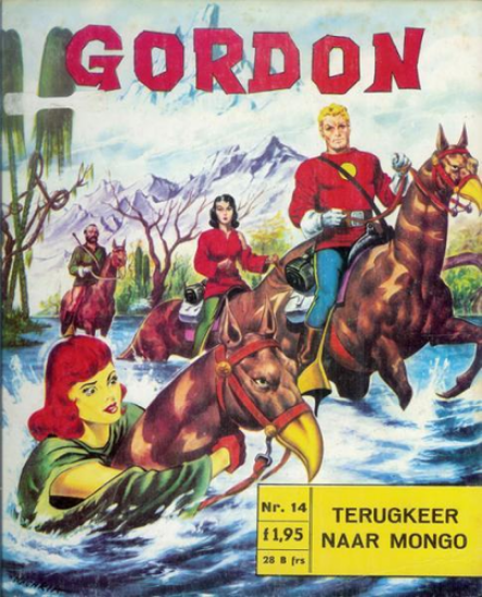 Afbeelding van Flash gordon #14 - Terugkeer naar mongo - Tweedehands (NOOIT GEDACHT, zachte kaft)