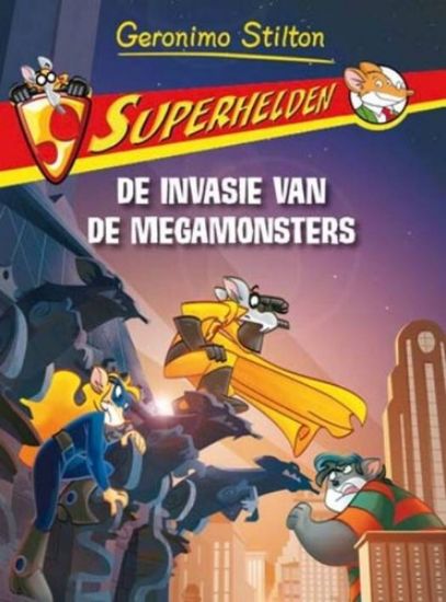 Afbeelding van Geronimo stilton #2 - Invasie van de megamonsters (WAKKERE MUIS, zachte kaft)