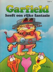 Afbeeldingen van Garfield #4 - Heeft een rijke fantasie - Tweedehands