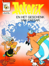 Afbeeldingen van Asterix #21 - En het geschenk van caesar (rode kaft) - Tweedehands