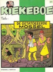 Afbeeldingen van Kiekeboe #27 - Getatoeeerde mossel(zw/wit) - Tweedehands