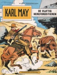 Afbeeldingen van Karl may #50 - Vijftig herefordstieren - Tweedehands