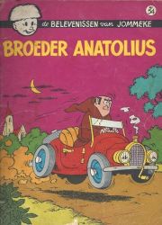 Afbeeldingen van Jommeke #54 - Broeder anatolius (zw/wit) - Tweedehands