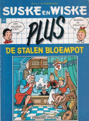 Afbeeldingen van Suske en wiske plus #145 - Stalen bloempot plus (blauw) - Tweedehands