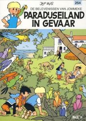 Afbeeldingen van Jommeke #254 - Paradijseiland in gevaar - Tweedehands
